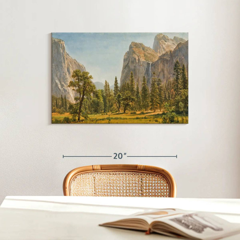 Alvord Bridal Veil Falls, vallée de Yosemite, Californie, H 16 po x l 24 po