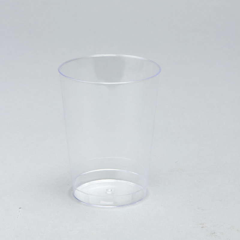 Tasse à dessert jetable en plastique