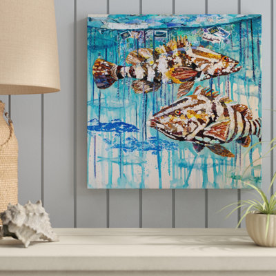 Elizabeth St. Hilaire - Wrapped Canvas Painting