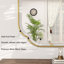 Miroir de salle de bain, miroir mural de coin festonné moderne, cadre en fer antirouille 24 x 36 et miroir rectangulaire en verre Boho pour meuble-lavabo, chambre à coucher, évier, entrée-870349933