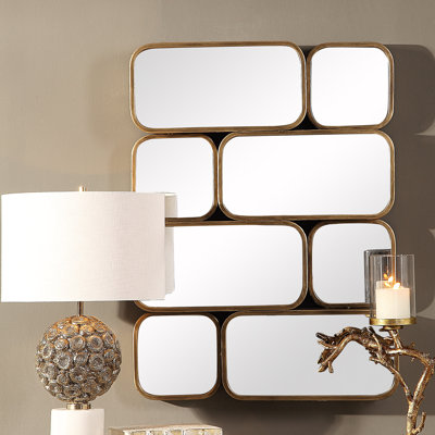 Gretchen Metal Rectangle Wall Mirror