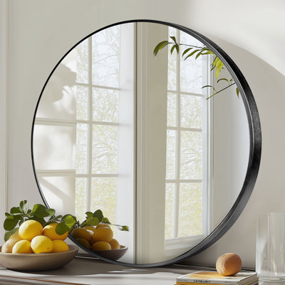 Metal Round Wall Mirror