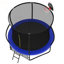 Trampoline 10 pi en forme de citrouille avec enceinte