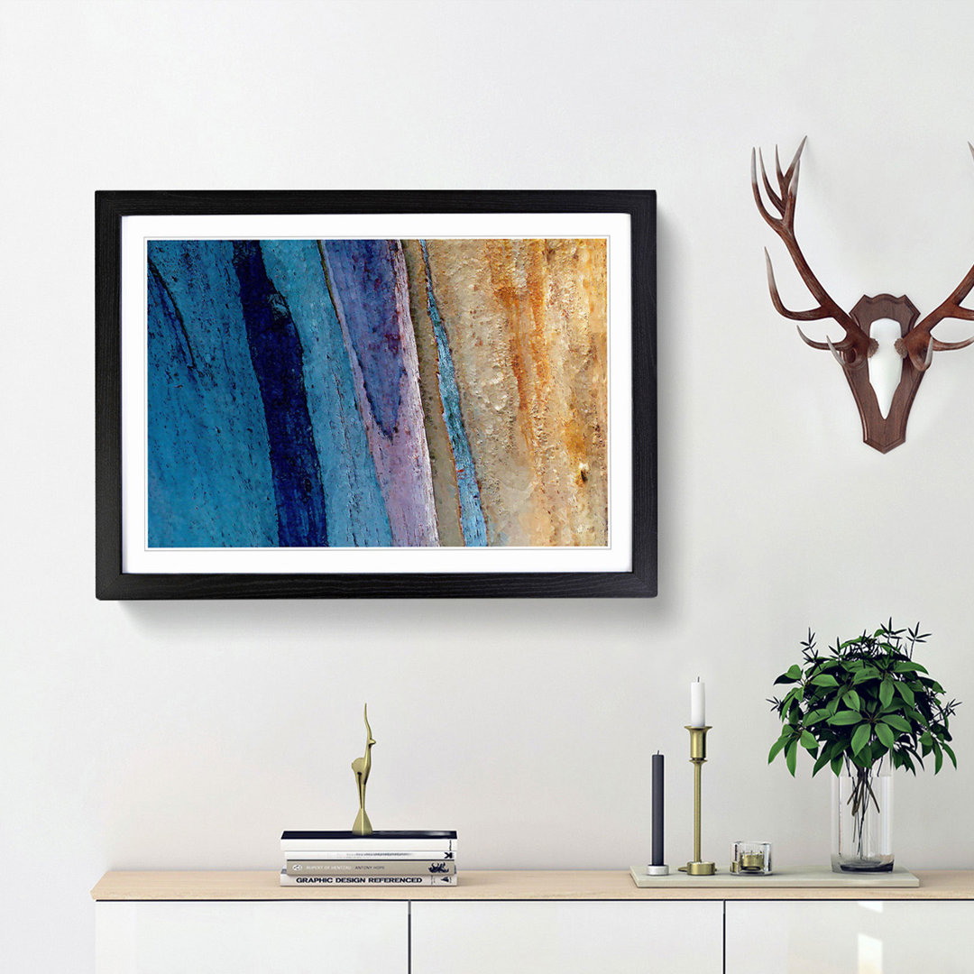 Goodbye to You in Abstract - Picture Frame Painting Print