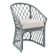 Chaise avec accoudoirs Raleigh