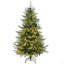 Grand arbre de Noël artificiel 6 pi avec 2328 branches, 400 lumières DEL chaudes, ouverture automatique, 8 modes d'éclairage