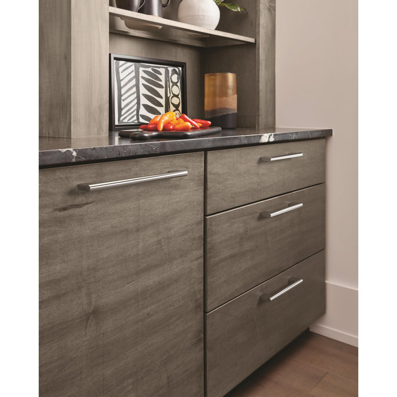 Versa 6-5/16 inch (160mm) Center-to-Center Polished Chrome Cabinet Pull, 6 5/16", Polished Chrome, 1