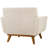 Carson Carrington Sigtuna Wooden Leg Mid-century Armchair-828772552
