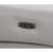 Luxurious Console Loveseat Power Reclining In Genuine Leather With Power Headrests-1777009580