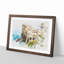 View Of Cinque Terre In Italy Watercolour - Framed Print-56882007-56882010