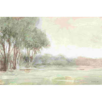 High Summer Field Neutral Crop by Danhui Nai Canvas Painting Print