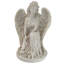 Statue d'ange qui prie silencieusement