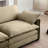Tan Corduroy Seat For Various Sofas, Matches, Comfortable Seating Footrest Chair, Matches Multiple-68986813