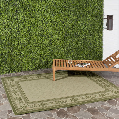 Tapis oriental d'intérieur / extérieur Saboun Performance