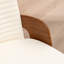 Chaise rembourrée en bois massif Carman-585278058