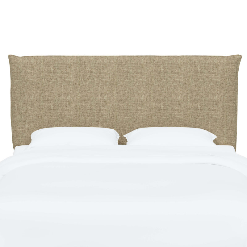 Halcyon Upholstered Headboard, California King, Zuma Natural Textured Linen