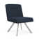 Willow Lounge Reception Armless Guest Chair Steel Legs