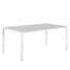 Solange Rectangular Metal Outdoor Dining Table , 160cm cm W 90.5cm cm D
