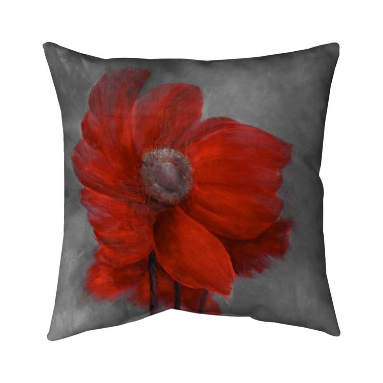 Blue Flower Aldith Square Throw Pillow – The Well Appointed House