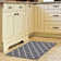 Glamour Non-Slip Moroccan Trellis Area Rug For Living Room, Hallway Runner, Entryway Rug, Gray