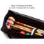 Ensemble de jeu de croquet classique à six joueurs de 30 po avec maillets en bois, balles colorées et sac de transport GSE
