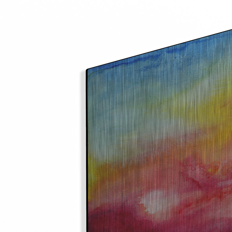 Brayden Studio® «Kiss Of Life Ii» par Jacqueline Maldonado, art mural en métal, H 24 po x l 36 po
