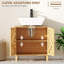 Bamboo Freestanding Under Sink Cabinet