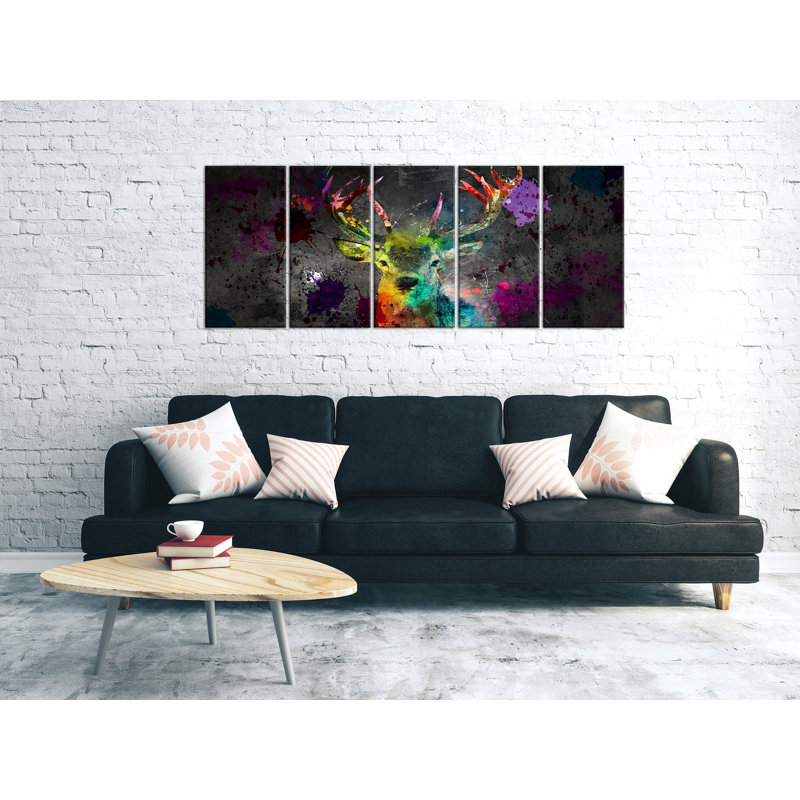 No Frame Print on Canvas, 90cm H x 225cm W