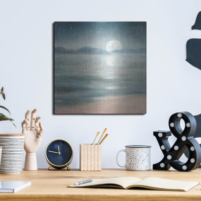 'Half Moon Dream' by Danhui Nai Metal Wall Art
