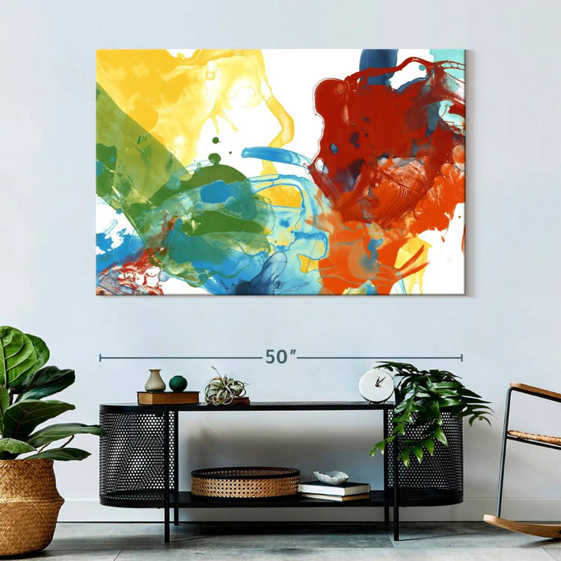 Avery Primary Abstract II, 34" H x 51" W