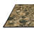 Machine Washable Nature Brown Area Rug-1914031779