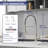 Kitchen Faucet with Pull Down Sprayer-113714572