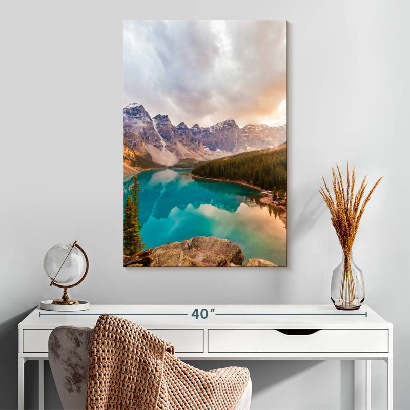 Alvord Glorious Blue Moraine Lake, H 30 po x l 20 po