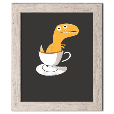 « tea rex », impression