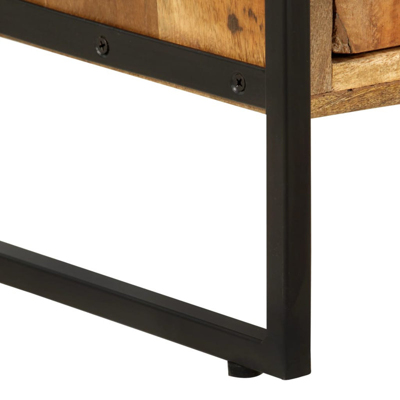 Adaire 180cm H x 124cm W Etagere Bookcase, Walnut