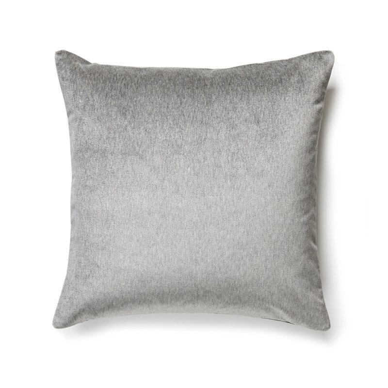 Bay Square Indoor / Outdoor Pillow Cover & Insert, Smoke