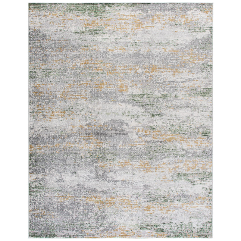 Tapis abstrait de performance Palma, Rectangulaire 8 pi x 10 pi