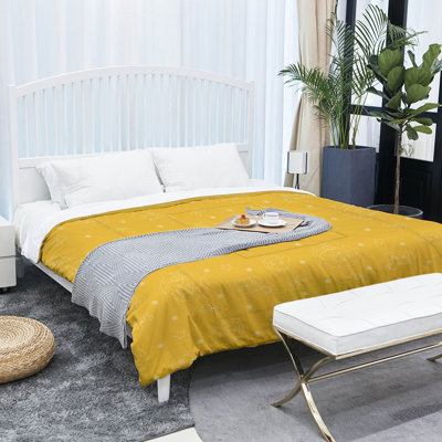 Polyester Baffle Box Stitch Comforter