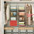 4 Tier Closet Hanging Organizer, Closet Organizers And Storage With 5 S Hooks, Closet Hanging Shelves & Freestanding Wire Storage Basket Bins, For Clothing Shoes Handbags