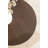 Nisha Modern Round Mango Wood Drink Table