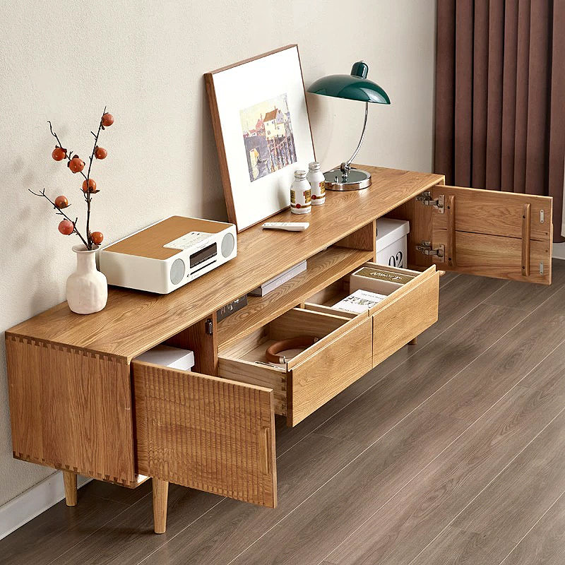 Meuble télé Nordic, H 21,65 po x L 70,86 po x l 15,74 po