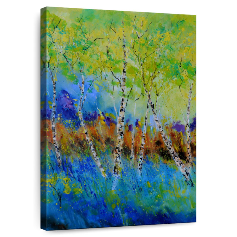 Avery A Few Aspen Trees, H 39 po x l 26 po