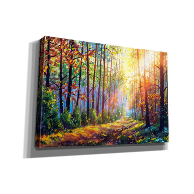 «Watercolor forest» par Epic Portfolio, art mural sur toile