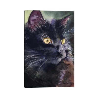 Sadie On Alert 1 Piece Wrapped Canvas Wall Art