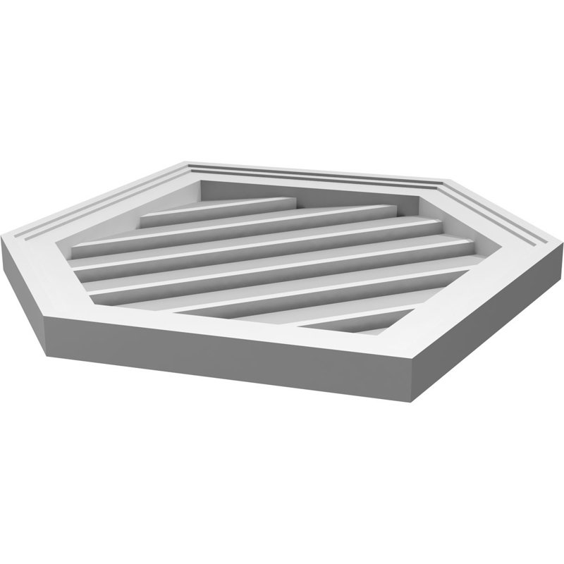 Pente verticale verticale en uréthane 9 pi, H 24 po x l 20 po x P 1,5 po