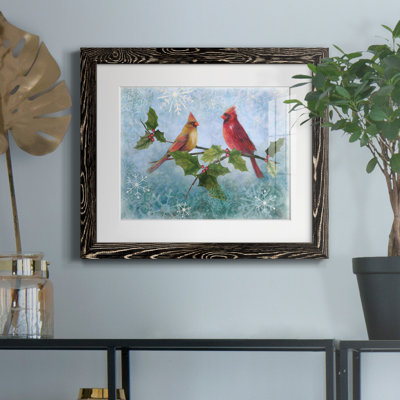 " Winter Cardinal Duet II "