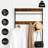Hall Tree 27.17" Wide with Bench, Wall Coat Rack, and Shoe Storage