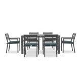 Pacifica Outdoor 7 - Piece Dining Set with Cushions