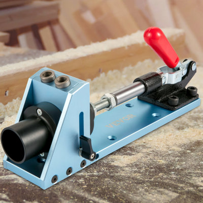Pocket Hole Jig Kit, M4 Adjustable & Easy to Use Joinery Woodworking