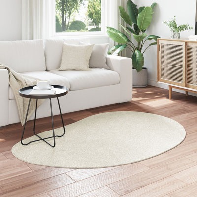 Area Rug Cream Non-Slip